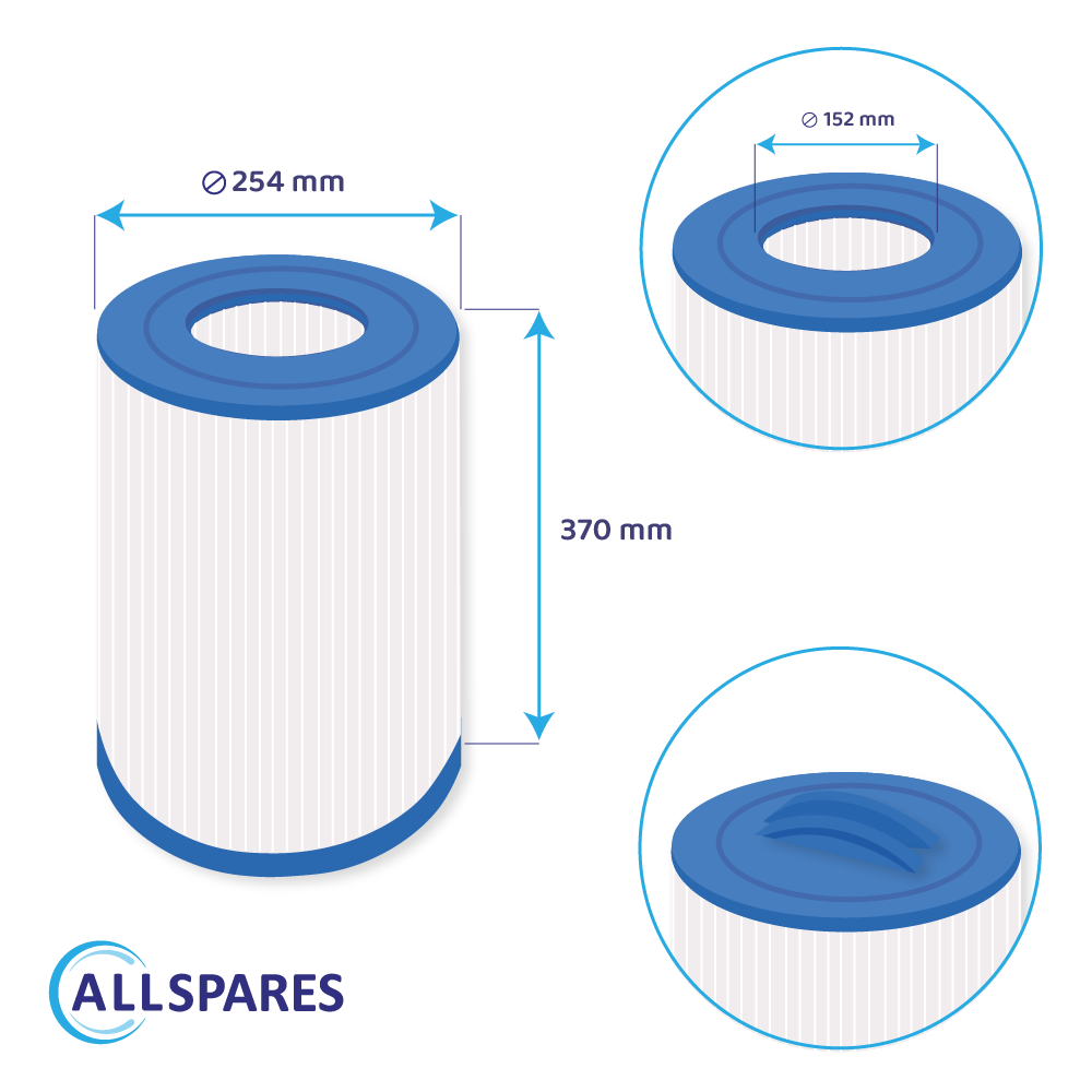 Filterkartusche geeignet für Waterair Sherlock 100 / 008404 