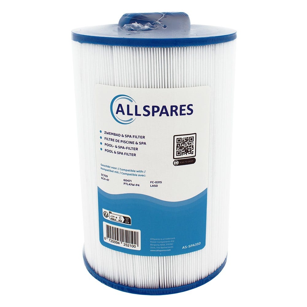 Whirlpool Filterkartusche geeignet für Sundance 373043, SC709, 60471, 6CH-47