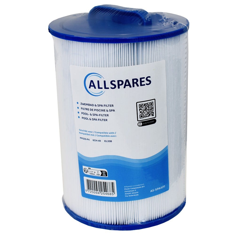 Whirlpool Filterkartusche geeignet für Sunrise PPG50-P4, 6CH-49, FC-0314