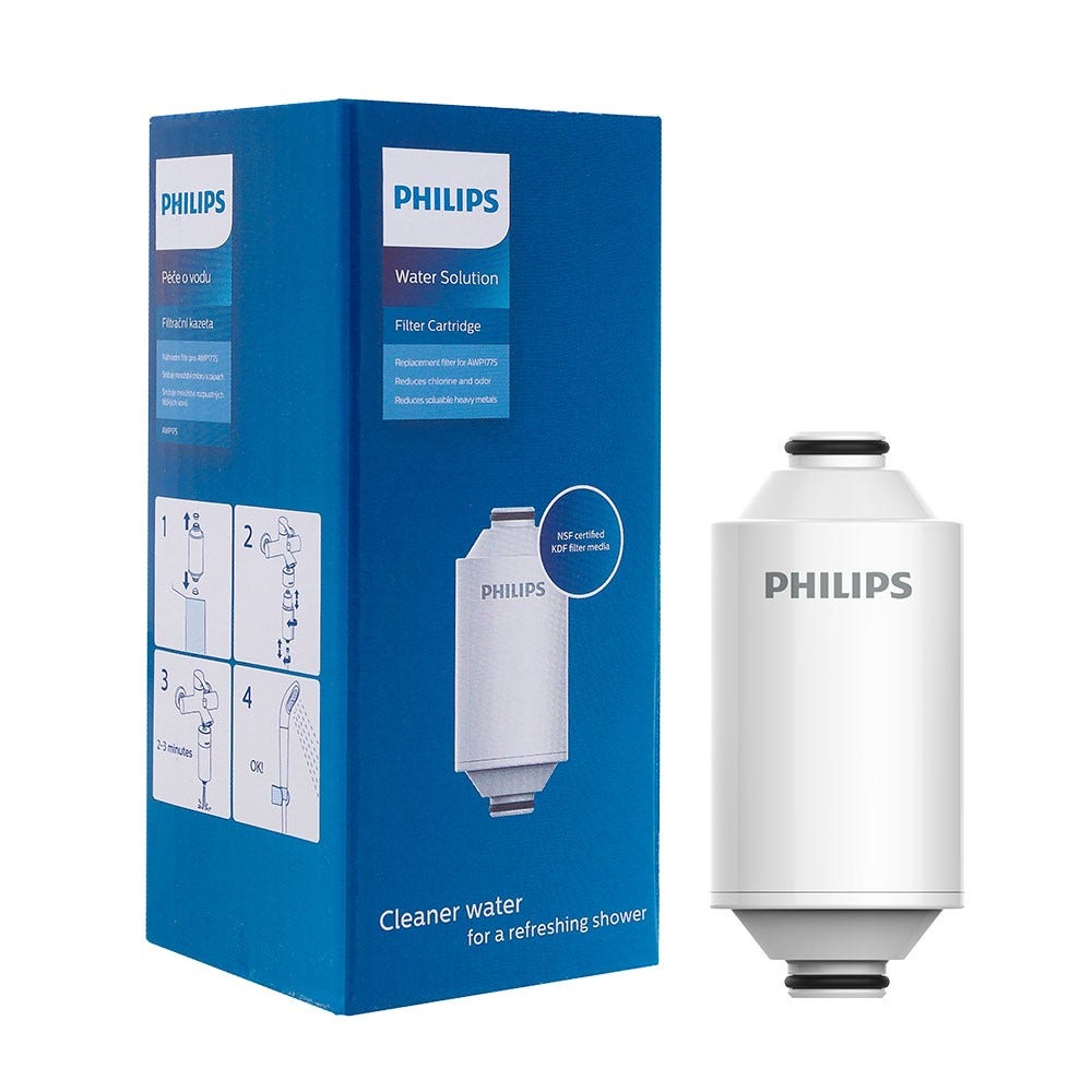Philips Duschfilterkartusche AWP175 | entfernt Chlor und Verunreinigungen 