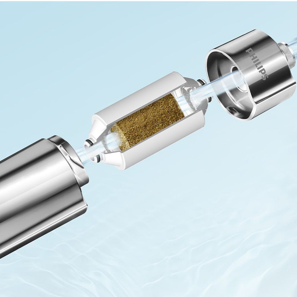 Philips Inline-Duschfilter Chrom AWP1775CH