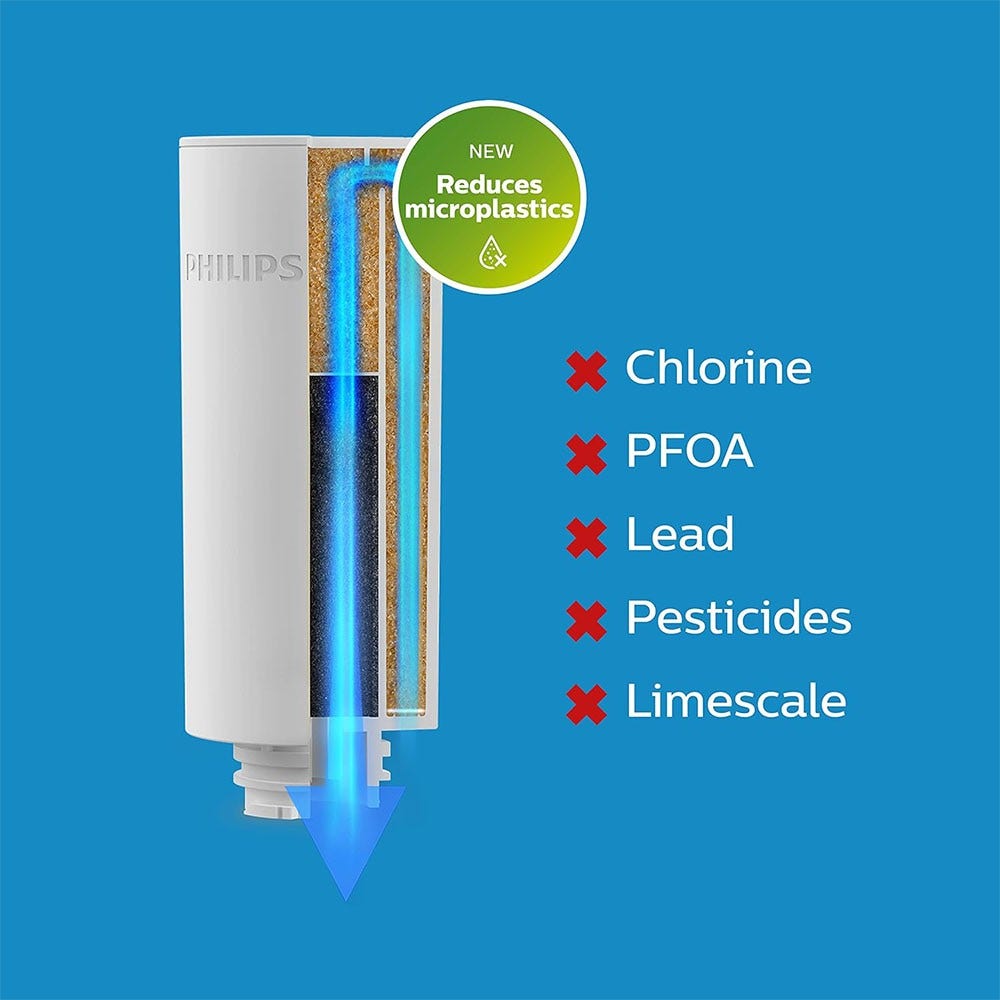 Philips Micro X-Clean Instant-Wasserfilter (3 St.) AWP225