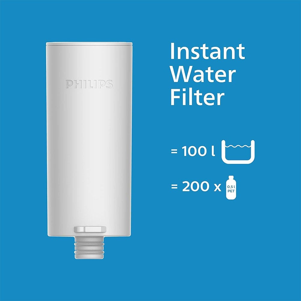 Philips Micro X-Clean Instant-Wasserfilter (3 St.) AWP225