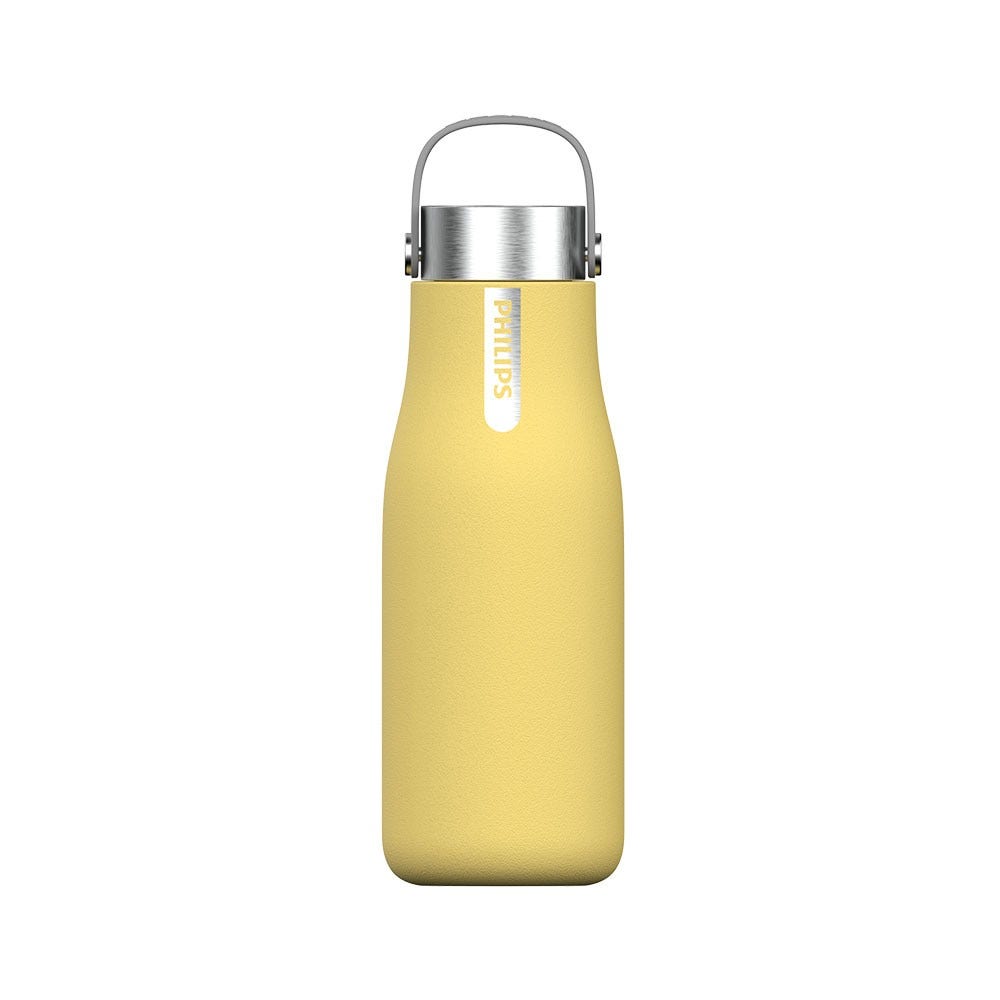 Philips GoZero UV-C LED-Trinkflasche (590 ml) Gelb AWP2788YL