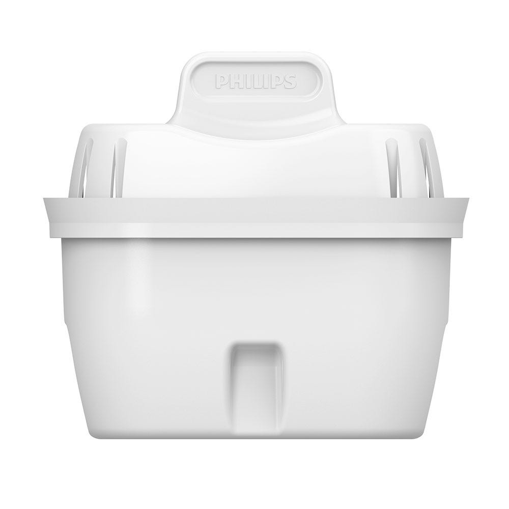 Philips Wasserfilter Kanne 2.6L + 12 Micro X-Clean Wasserfilter (filtert PFAS) AWP2933WHT12