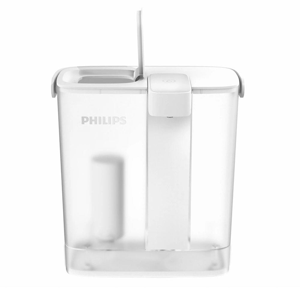 Philips Micro X-Clean Instant Wasserfilterkanne + Softening+ Wasserfilter (3 St.) AWP2980WHS3