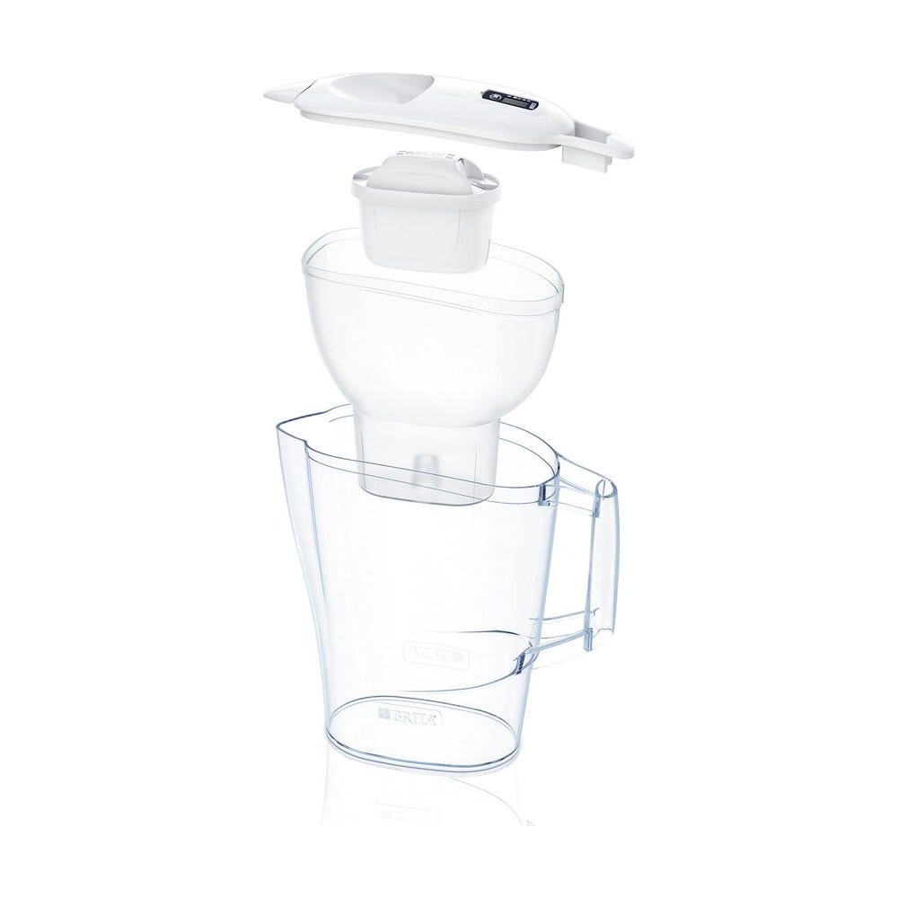 BRITA Aluna Wasserfilter Kanne 2.4L + MAXTRA PRO Wasserfilter 1051116 (filtert PFAS)