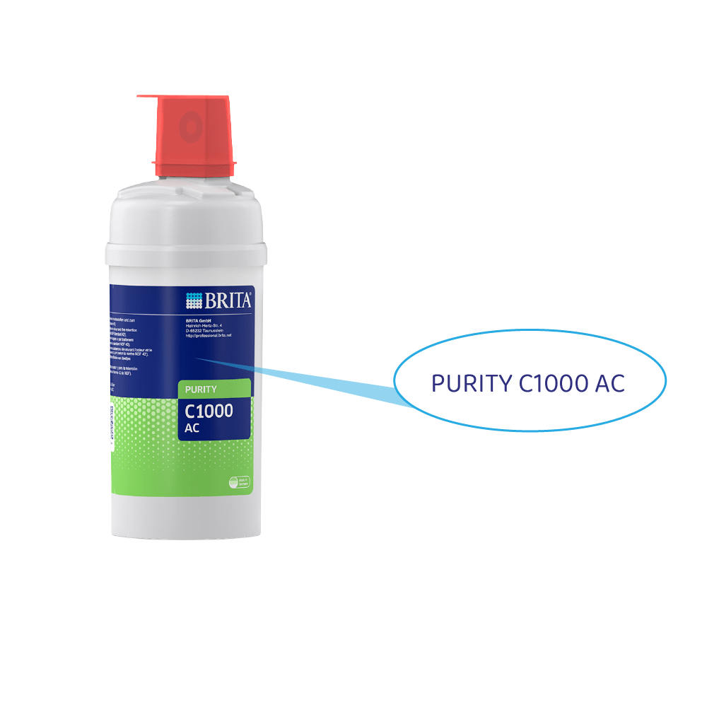 BRITA PURITY C1000 AC Filterkartusche (filtert PFAS)