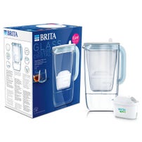 BRITA Glas-Wasserfilterkanne + MAXTRA PRO Wasserfilter 1050449 (filtert PFAS)