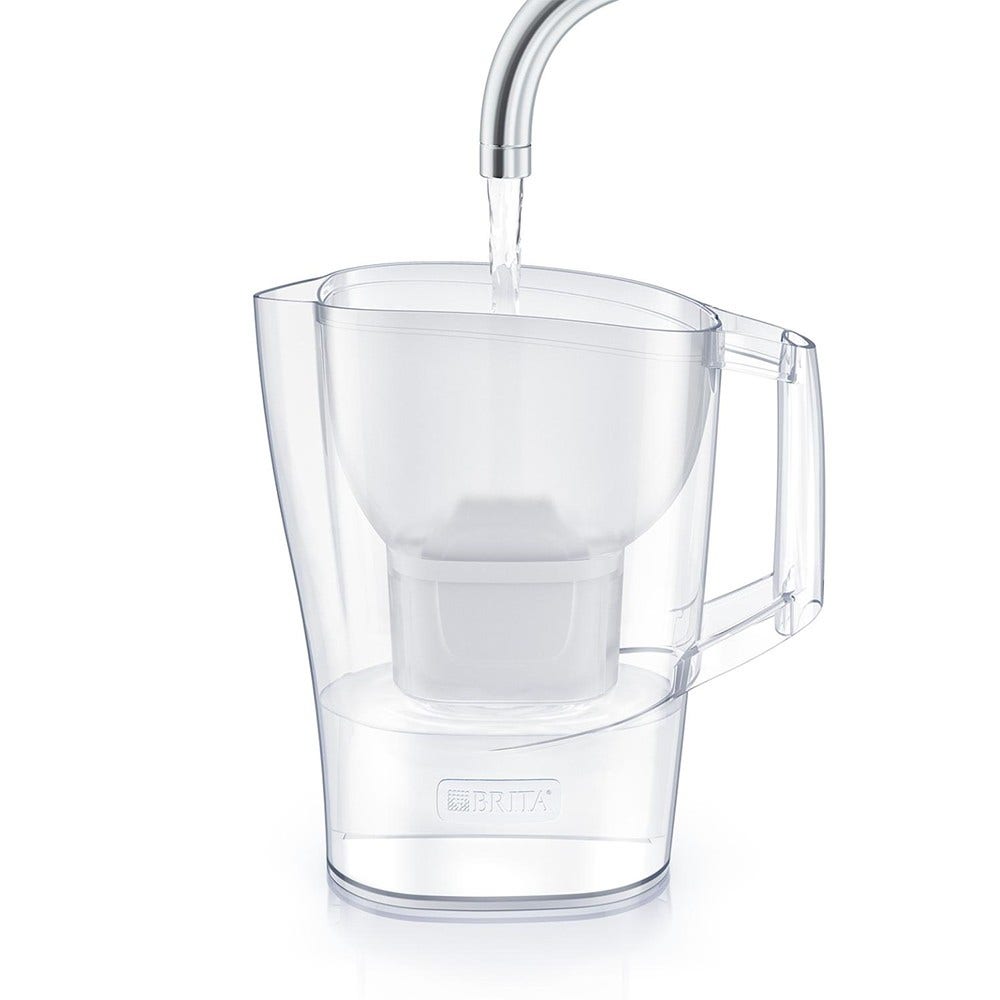 BRITA Aluna Wasserfilter Kanne 2.4L + MAXTRA PRO Wasserfilter 1051116 (filtert PFAS)