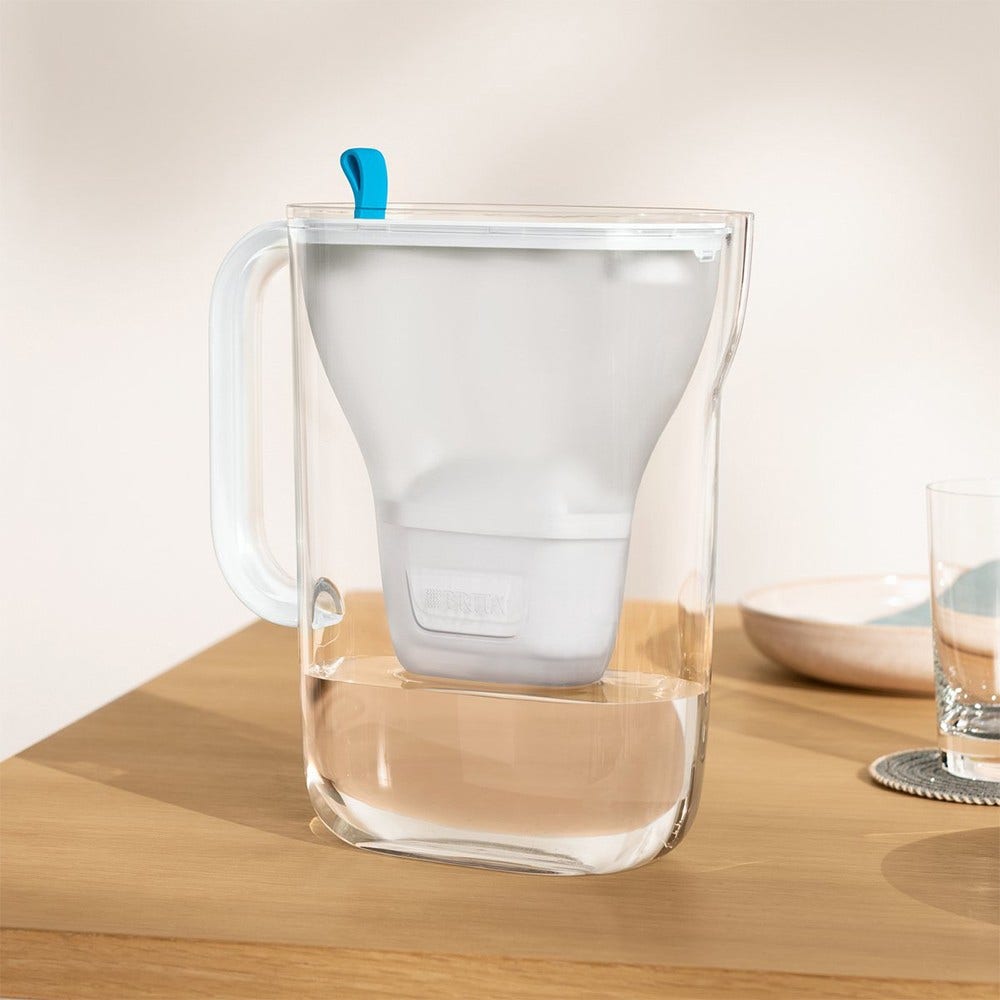 BRITA Style Wasserfilter Kanne 2.4L + MAXTRA PRO Wasserfilter 1051124 (filtert PFAS)