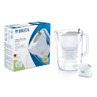 BRITA Style Wasserfilter Kanne 2.4L + MAXTRA PRO Filterkartusche 1051125 (filtert PFAS)