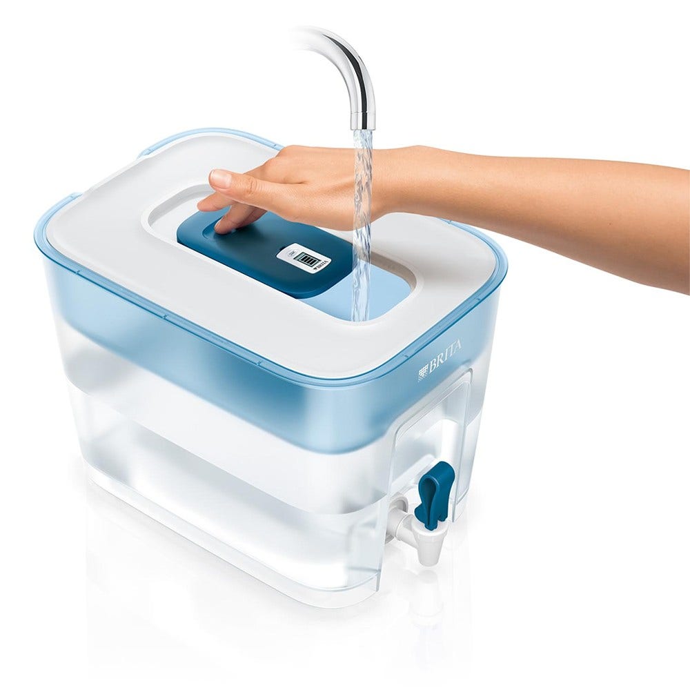 BRITA MAXTRA PRO Wasserfilter-Station Flow 8.2L Basic Blue 1051126