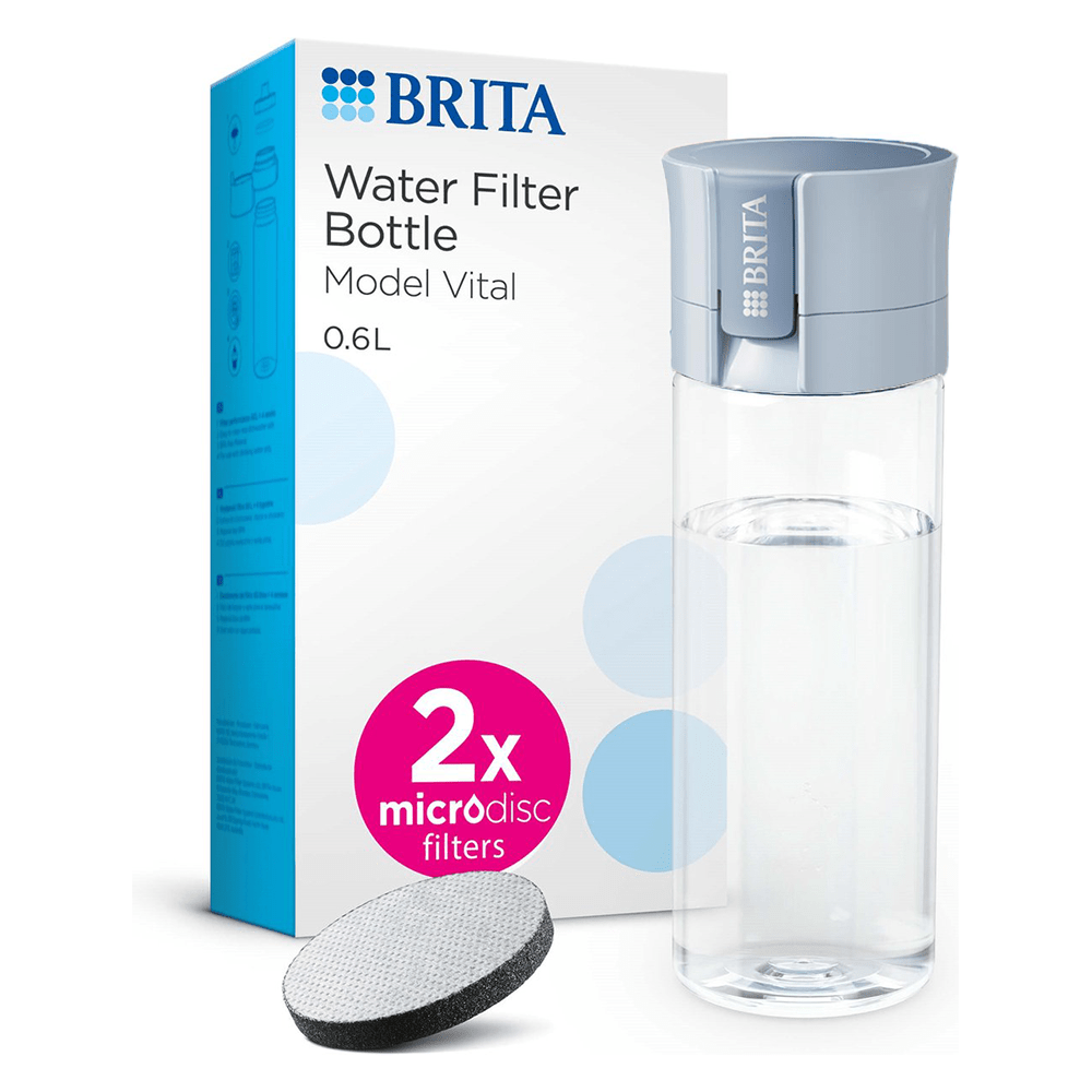 BRITA Vital Trinkflasche Hellblau (600 ml) 1052259