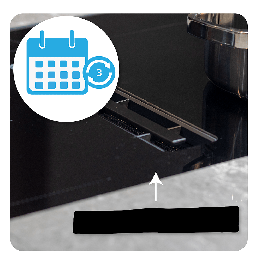Longlife Aktivkohlefilter 693x77mm geeignet für Ikea FÖRDELAKTIG 504.494.03 / 905.348.52