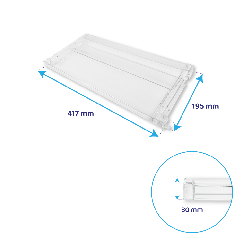 Bauknecht Gefrierfachklappe C00647781 / 488000647781