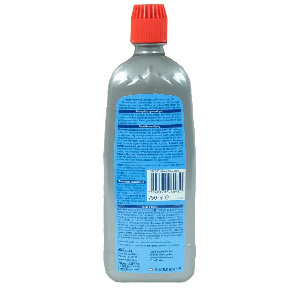 Durgol Universal Flüssig-Entkalker (750ml) 