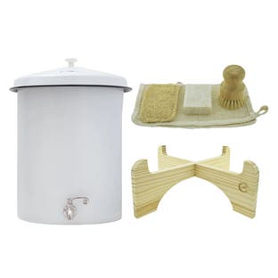 Ecofiltro Wasserfilter 20L Starterset Weiß (filtert PFAS)