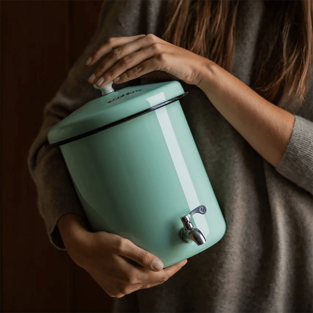 Ecofiltro Wasserfilter 5L Starterset Mintgrün - 4 Jahre Nutzung