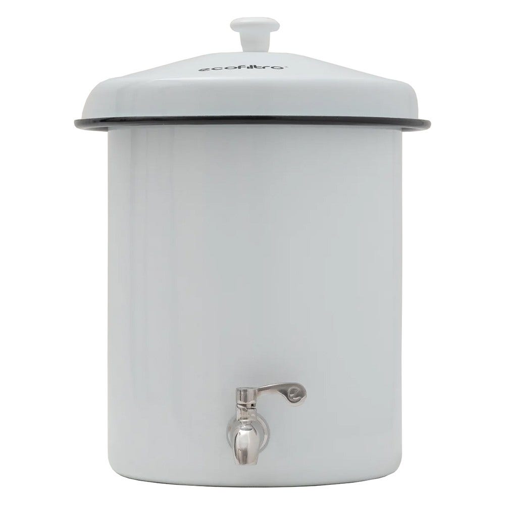 Ecofiltro Wasserfilter 5L Starterset Weiß (filtert PFAS)