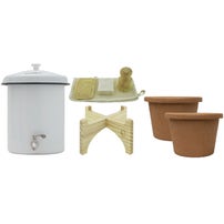 Ecofiltro Wasserfilter 5L Starterset Weiß - 4 Jahre Nutzung