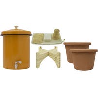 Ecofiltro Wasserfilter 5L Starterset Gelb - 4 Jahre Nutzung