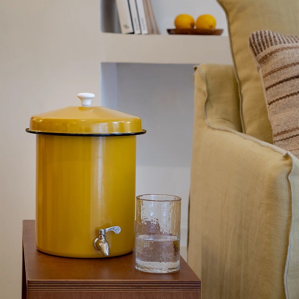 Ecofiltro Wasserfilter 5L Starterset Gelb (filtert PFAS)