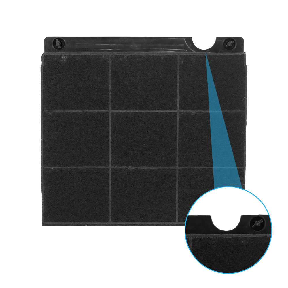 Turboair Aktivkohlefilter F00333S