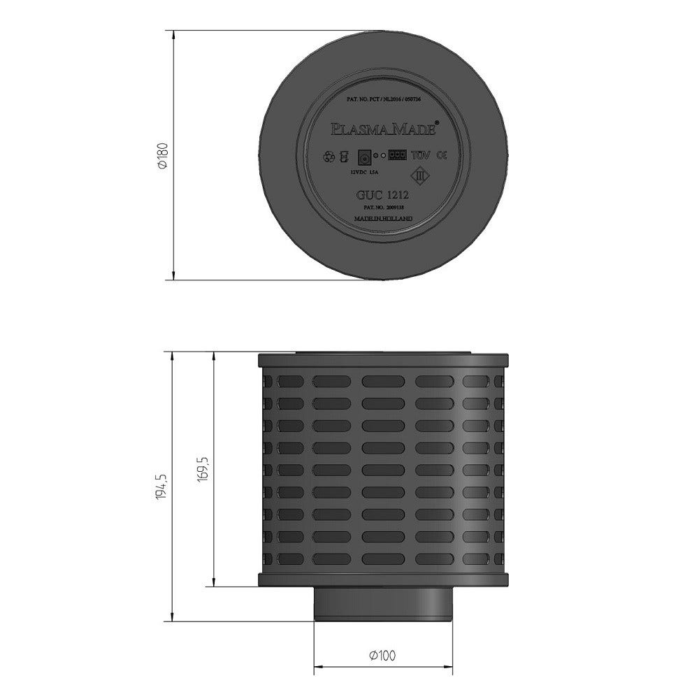 PlasmaMade Plasmafilter für ATAG HF4001