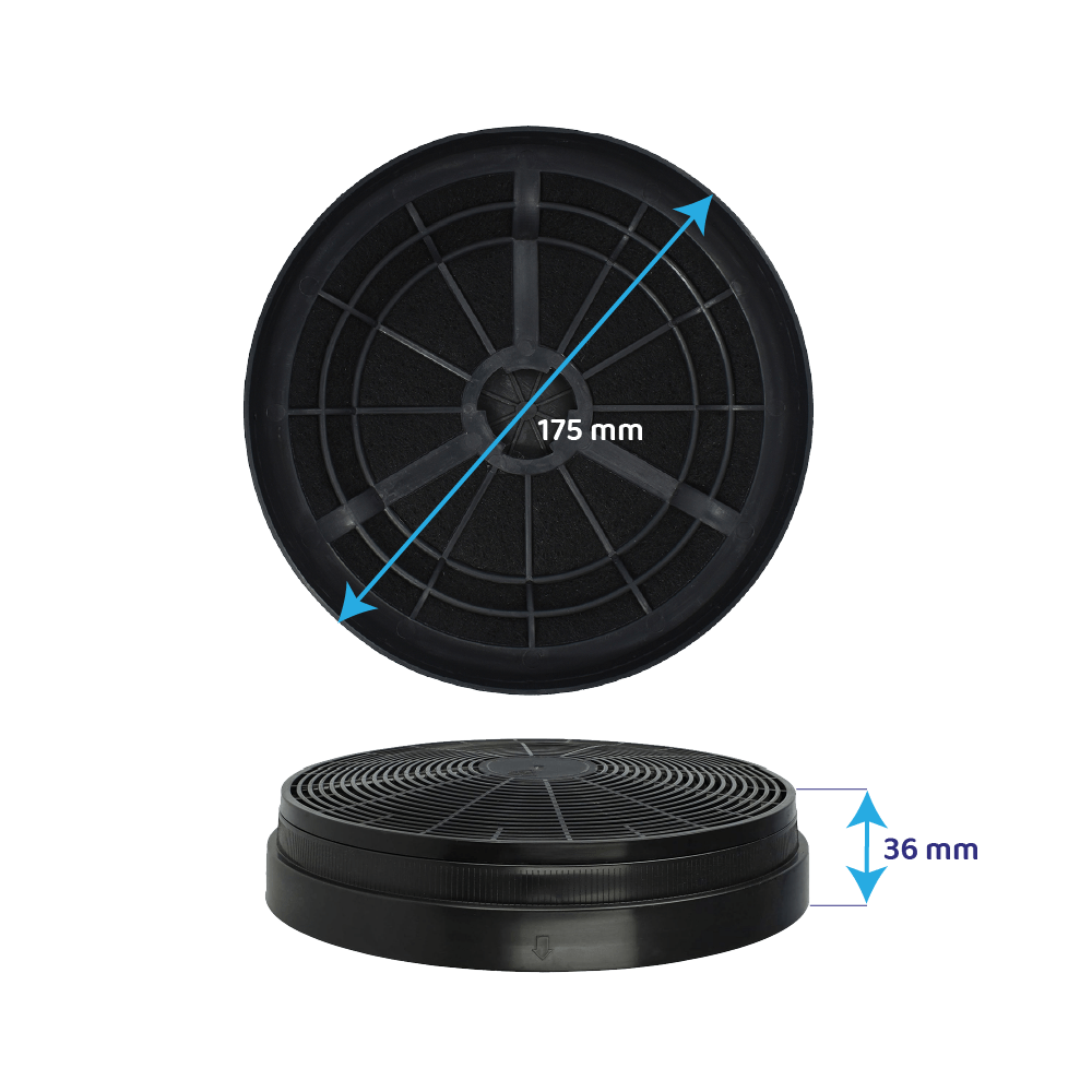 PKM Aktivkohlefilter CF110 (2St.)