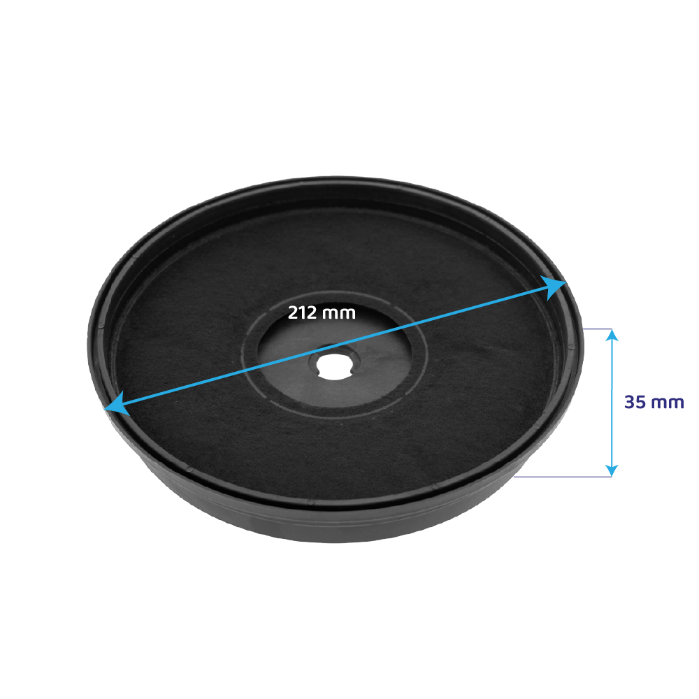Aktivkohlefilter geeignet für Faber 112.0571.379 / F-24 NAUTILUS L