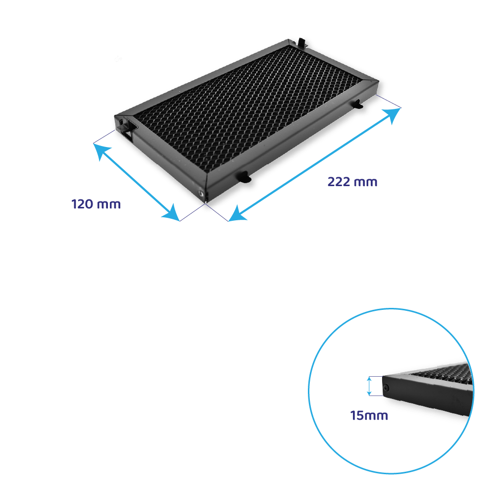 Falmec Carbon.Zeo Microtech Regenerierbarer Filter KACL.967 / KACL.1055 / VERSO EASY