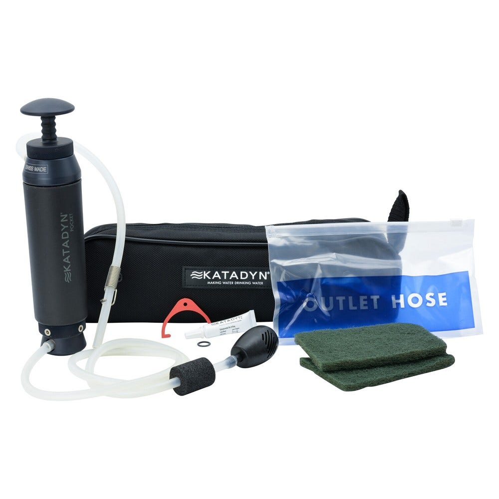 Wasserfilter Notfallpaket Large - Prepper-Paket mit Wasserfiltern für Notsituationen