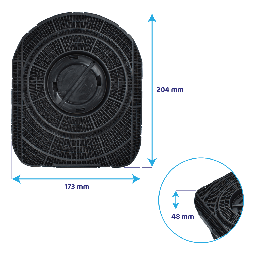 Airforce Aktivkohlefilter AFFCA (2St.)