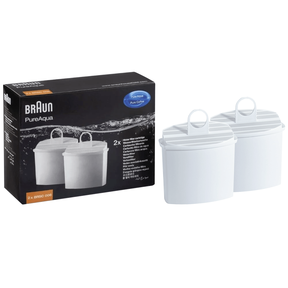 Braun Wasserfilter PureAqua BRSC 006, geeignet für CaféHouse, PurEase und Sommelier, (2St.)