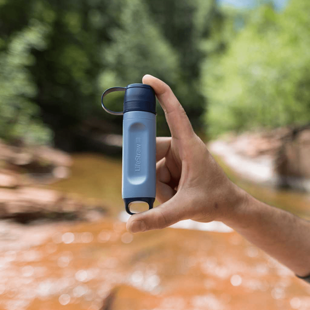 LifeStraw Peak Series Solo Wasserfilter Bergblau