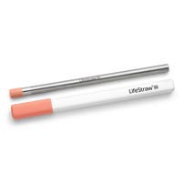 LifeStraw Sip Filterstrohhalm Edelstahl – Aprikosenrosa