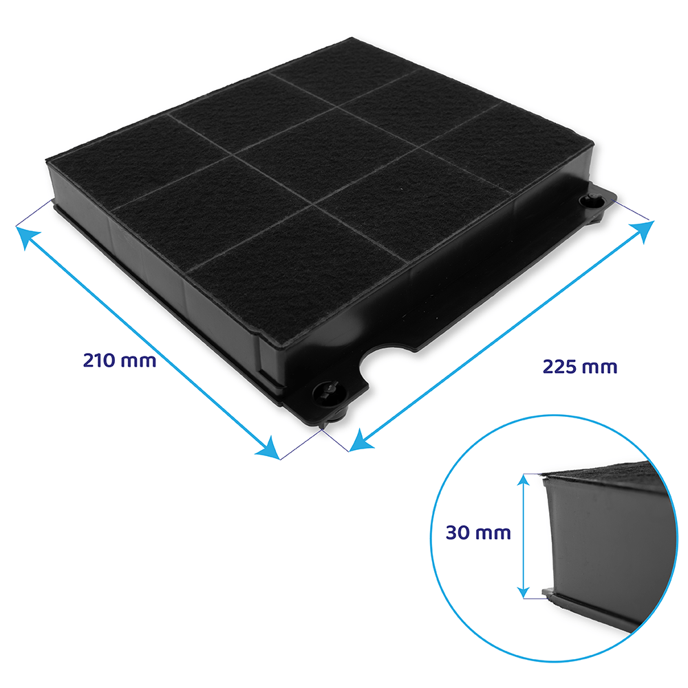 Aktivkohlefilter geeignet für Samsung MA-CF541