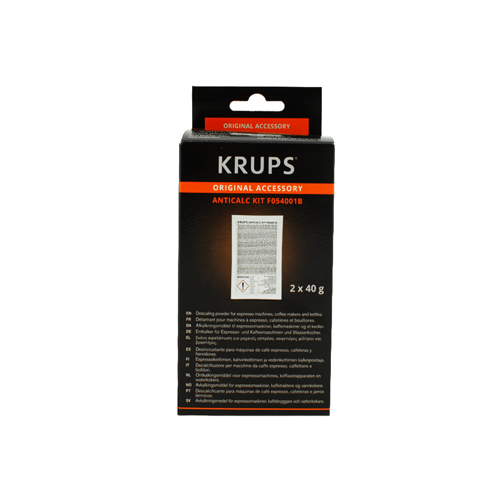 Krups Pflegeset Kaffeemaschine Wasserbehälter + 3x Entkalkungsset