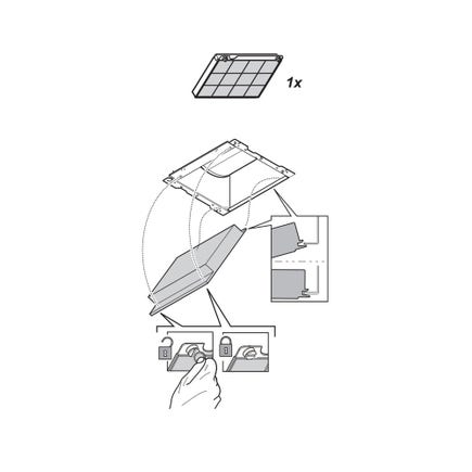 Constructa Aktivkohlefilter 647734 / 00647734