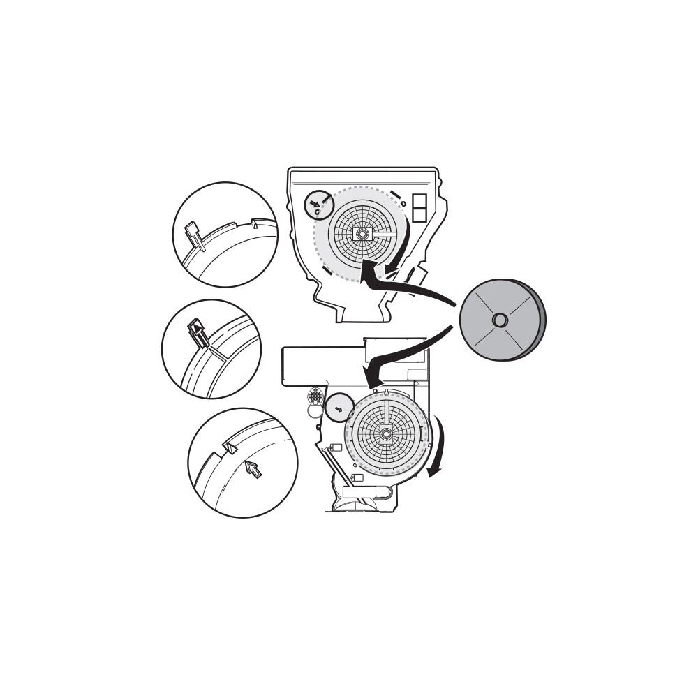 Aktivkohlefilter geeignet für Ikea Typ 28 / CHF28/1 / CHF289B