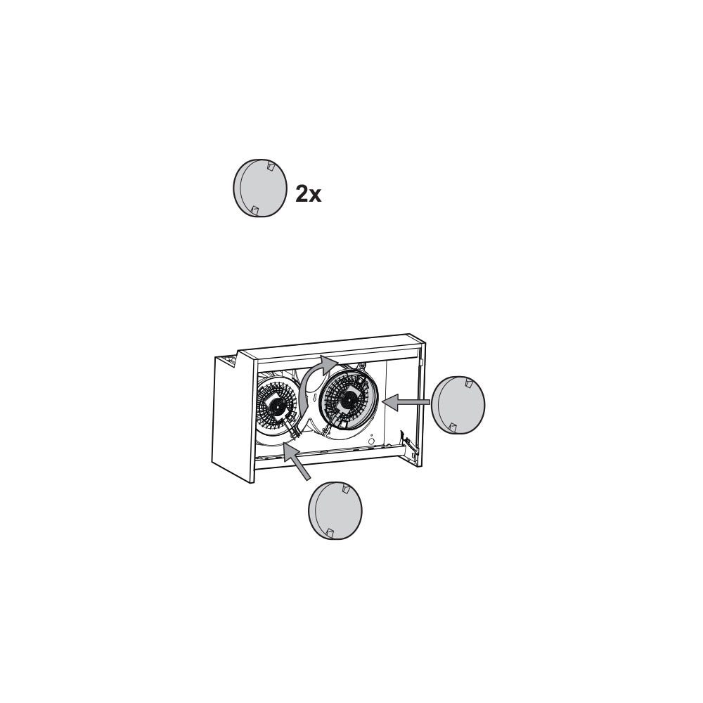 TurboAir Aktivkohlefilter F00428/1S