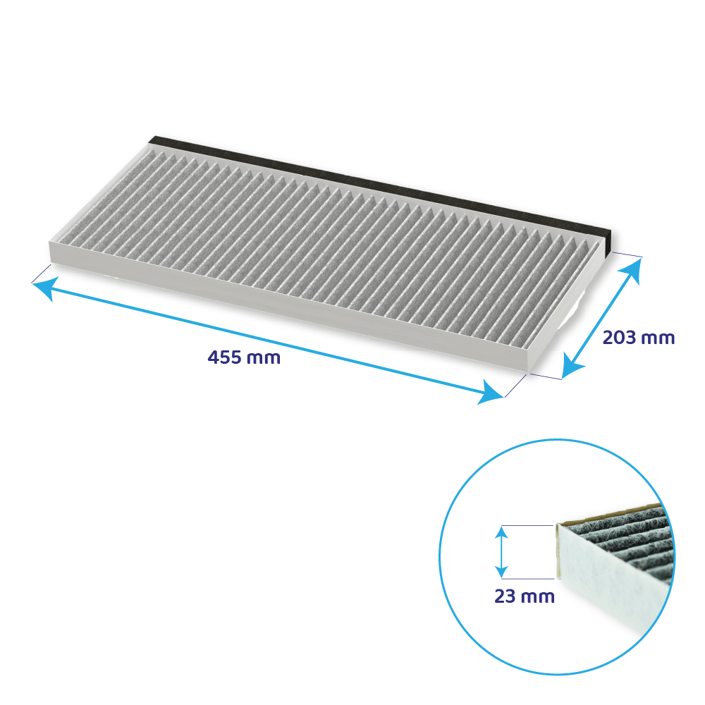 Viva CleanAir Aktivkohlefilter 17006837
