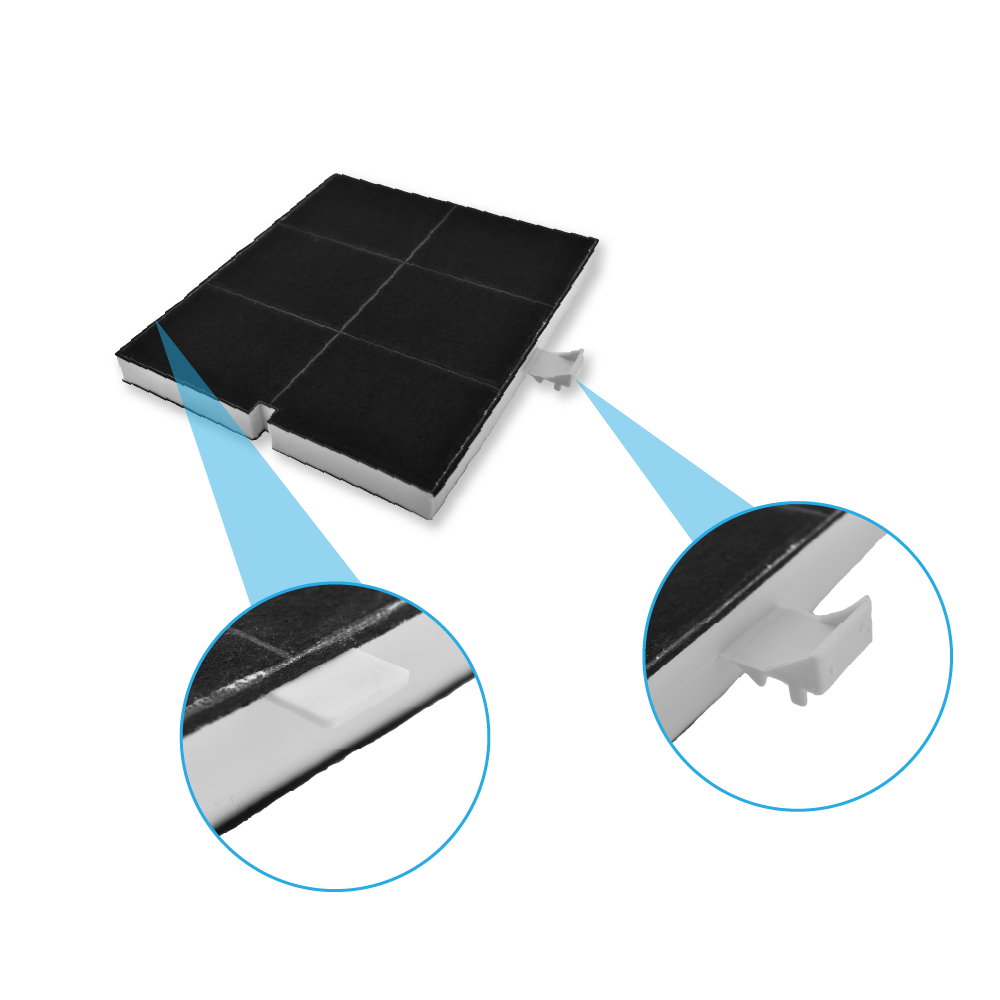 Aktivkohlefilter geeignet für Bosch 361047 / 00361047