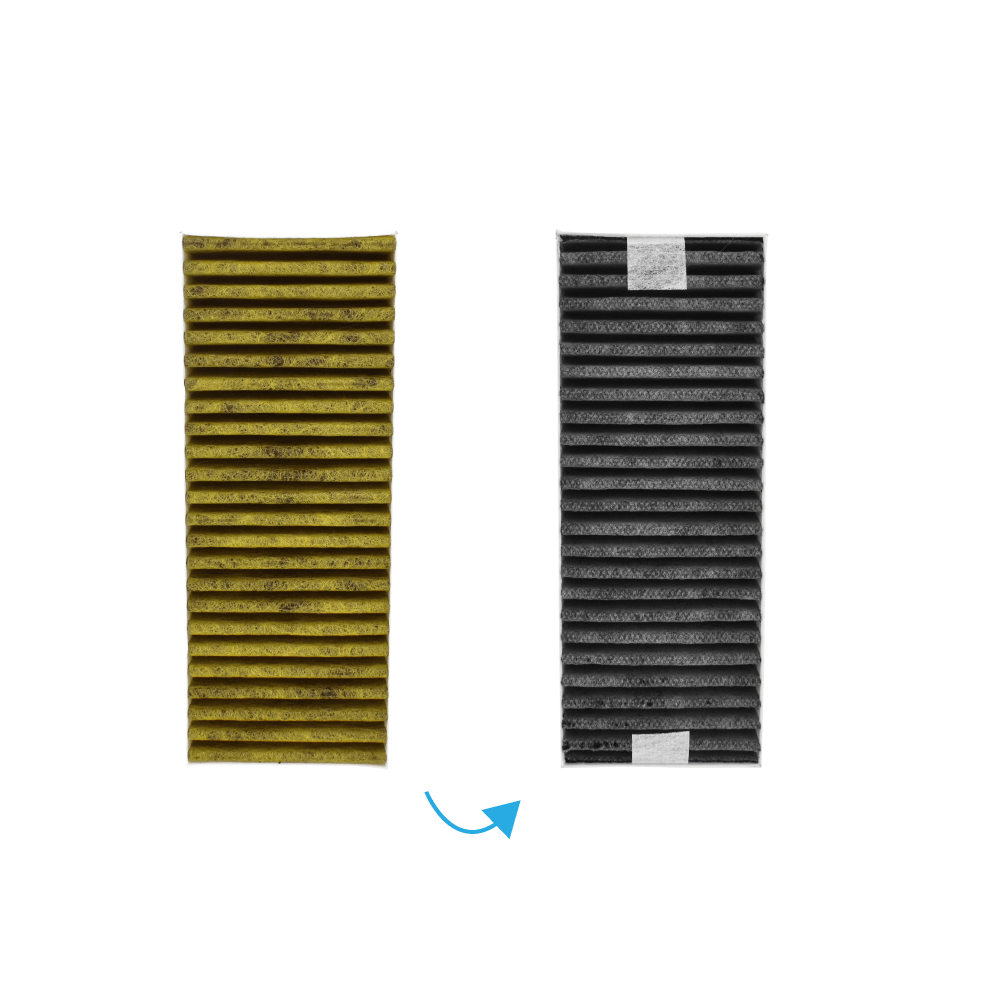 Bosch CleanAir Plus Aktivkohlefilter Serie 4 / Serie 6 / Serie 8 (4St.)