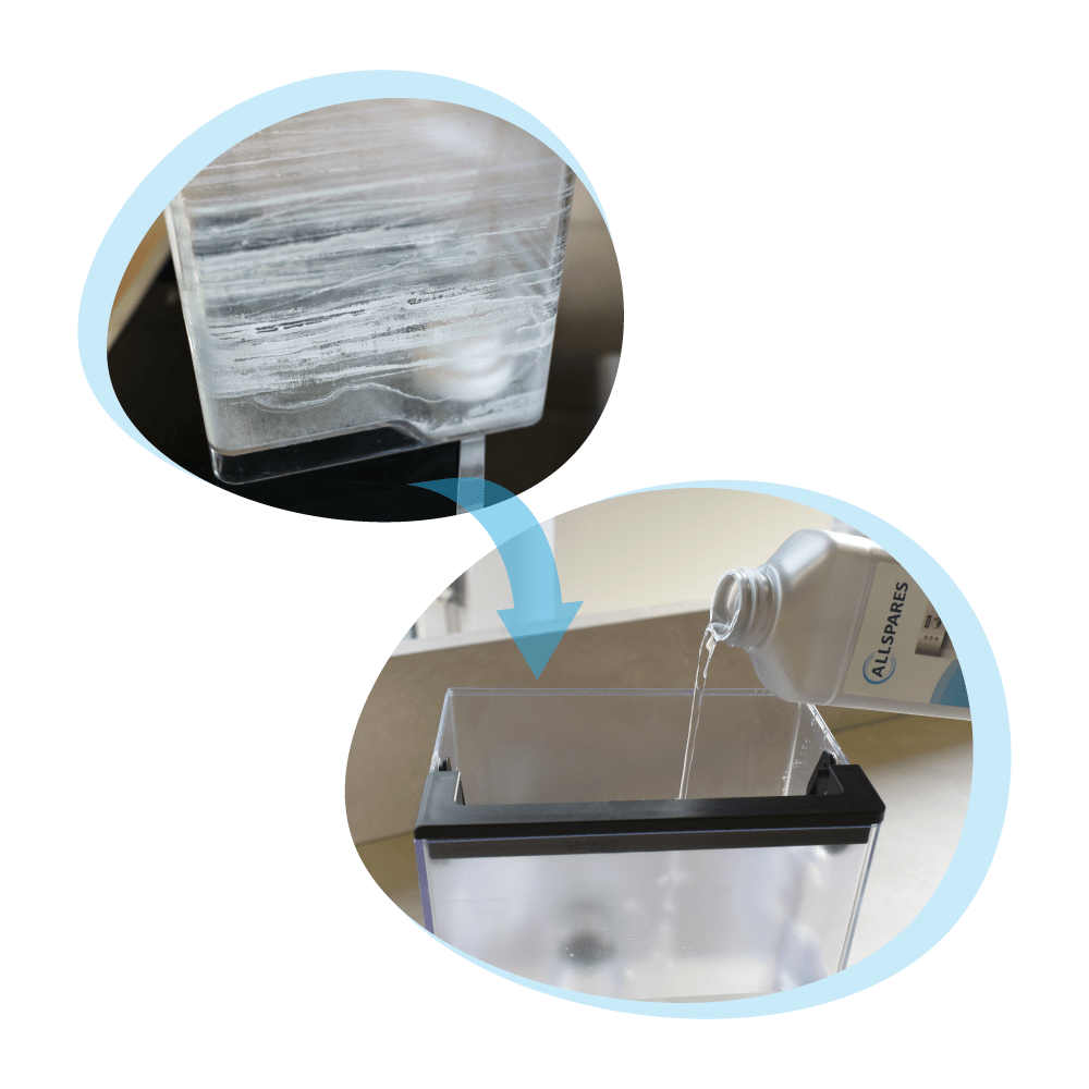 AllSpares Universal Flüssig-Entkalker für Kaffeemaschinen (250ml)