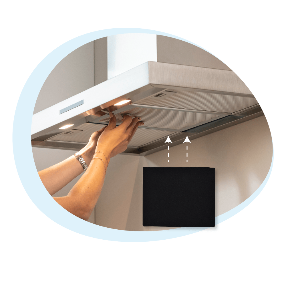 Longlife Aktivkohlefilter geeignet für Beko