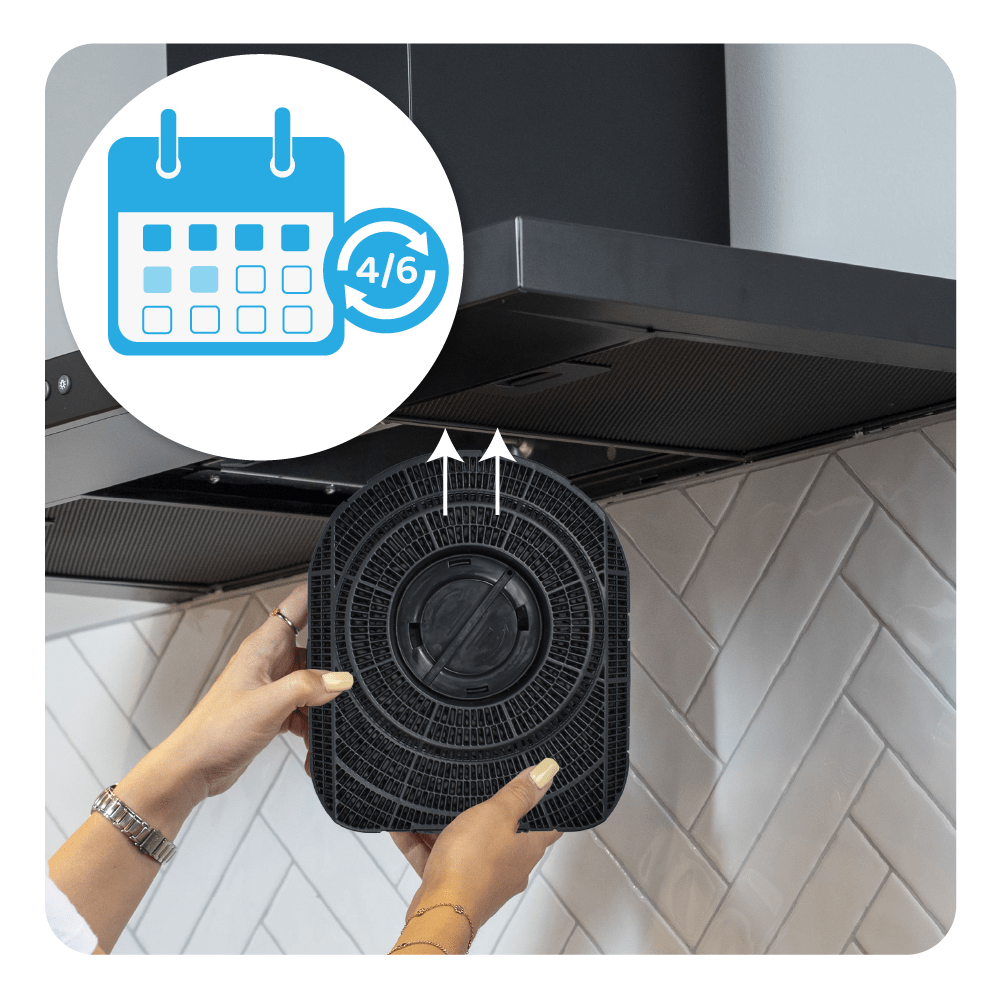 Aktivkohlefilter geeignet für Whirlpool Type 200 / DKF42