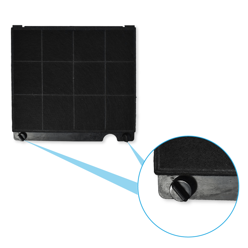 Aktivkohlefilter geeignet für Electrolux MCFE01ST / 9029865954