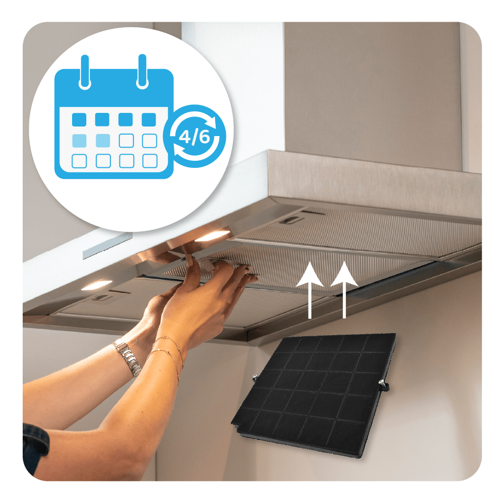 Activkohlefilter geeignet für Elica Cloud Nine / CFC0010590 / ModF16CS